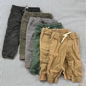 6 pairs toddler pants